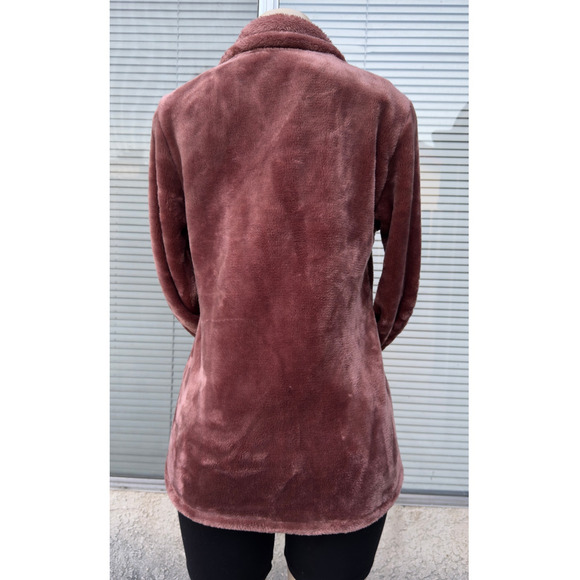 32 Degrees Heat Plush Fleece Zip Jacket M NWT Tan - Picture 5 of 8